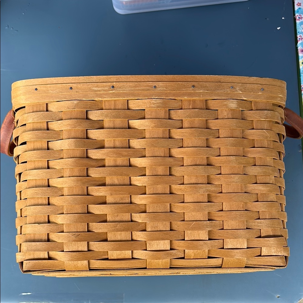 Longaberger Brown Woven Basket
